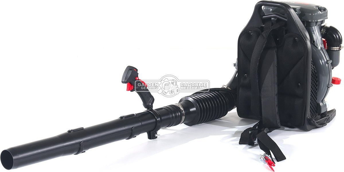 Воздуходувка бензиновая ранцевая EVOline BLG 80 BP (PRC, 79,4 куб.см., 4,5 л.с., 1190 м3/ч, 104 м/с, 11 кг)