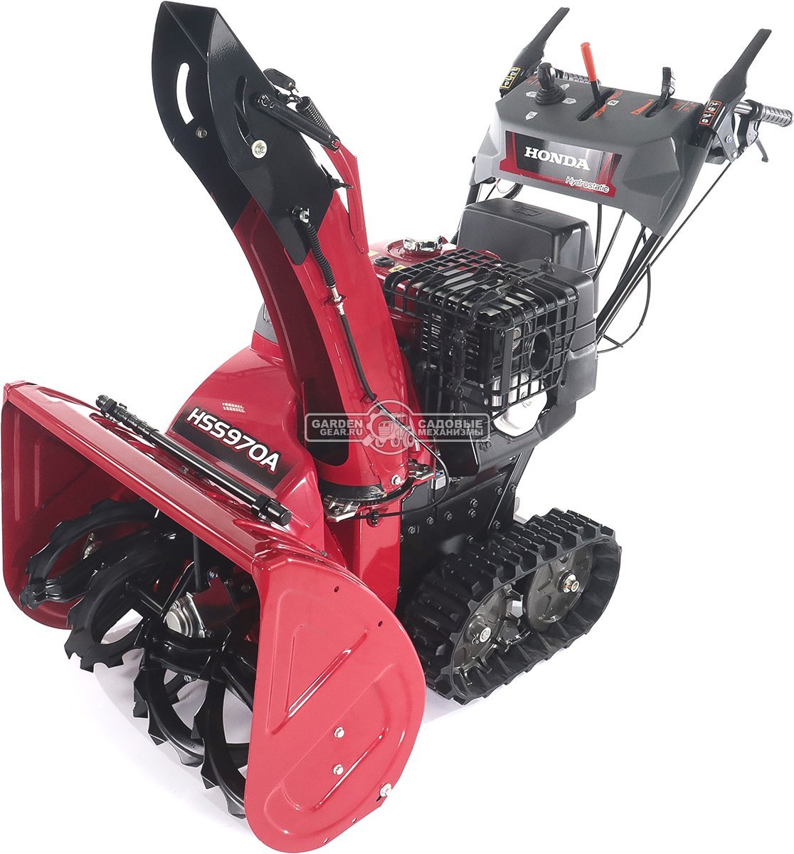 Снегоуборщик Honda HSS 970A ETD гусеничный (USA, 71 см, Honda, 270 см3, аккумулятор 12В, гидростатическая трансмиссия, LED фара, 125 кг)