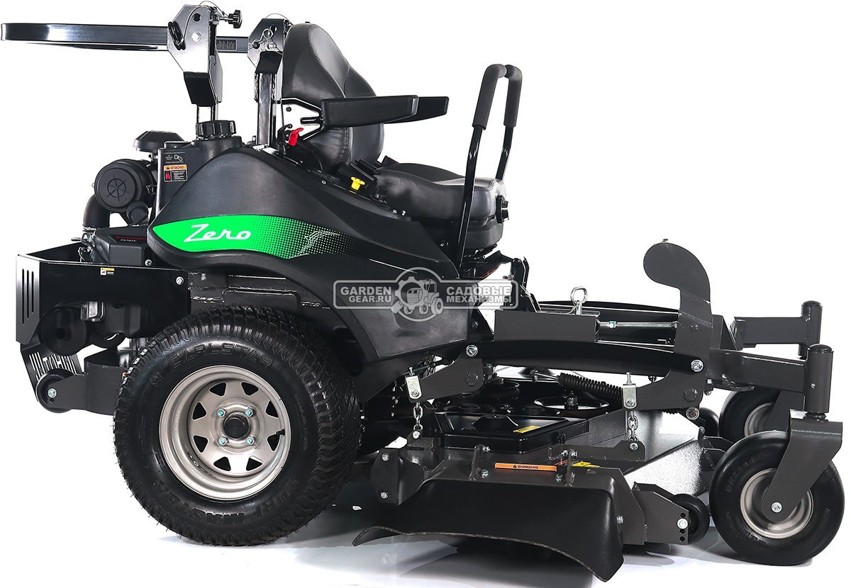 Садовый райдер Caiman Zero 137KC с нулевым радиусом разворота (RUS, Kawasaki FX751V, 852 куб.см., гидростатика, ширина кошения 137 см., 649 кг.)