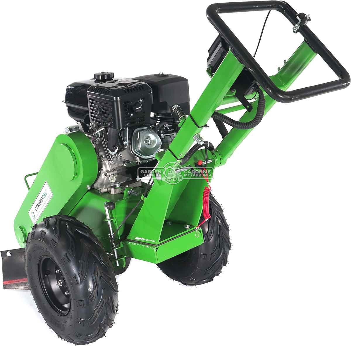 Измельчитель пней Дровосек ИП350 (RUS, 420 см3, диаметр фрезы 340 мм, 150 кг)