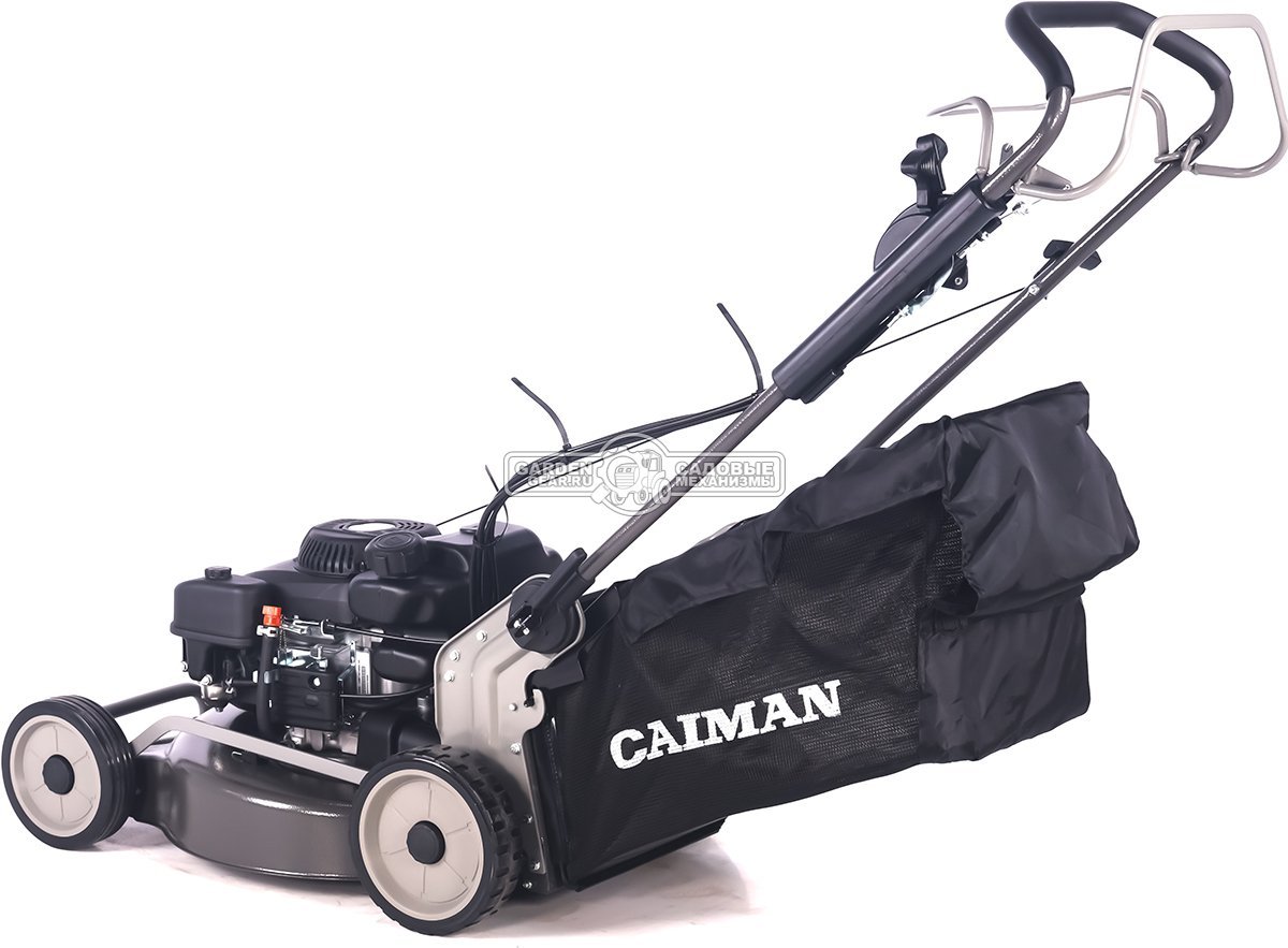 Газонокосилка бензиновая Caiman IXO Prime 55CLV (RUS, 53 см, Caiman Green Engine, 224 см3, сталь, кардан, 4 в 1, 70 л, 49,5 кг.)