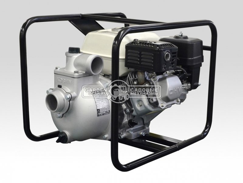 Мотопомпа бензиновая Koshin SEH-50JP для чистой воды (PRC, Honda GP 160, 640 л/мин,  27 м, 13,5 кг)