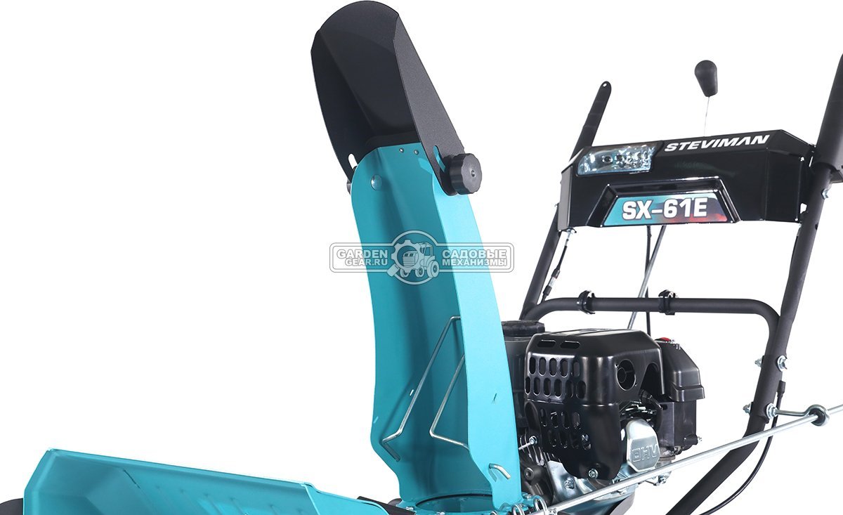 Снегоуборщик Steviman SX-61E (RUS, 61 см, Korona 212 см3, эл/стартер 220В, фара, скорости 6/2, 85 кг)