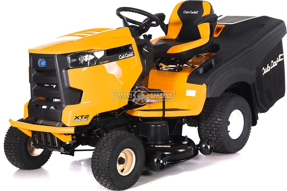 Садовый трактор Cub Cadet XT2 CC1023 (USA, Kohler KT730 23HP, V-Twin, 725 куб.см, гидростатика, травосборник 320 л., ширина кошения 106 см., 253 кг.)