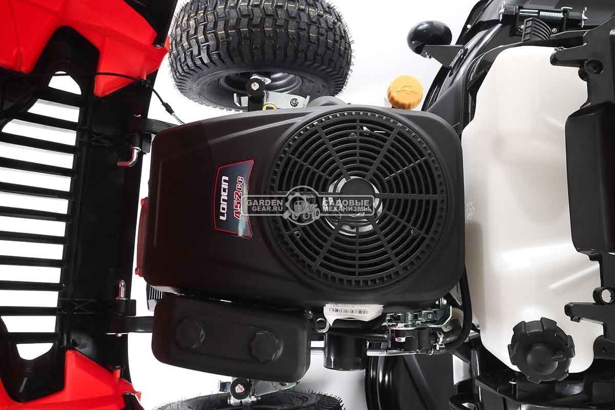 Садовый трактор Yard Fox T 108SCH (PRC, Loncin LC1P92F-1, 452 куб.см., гидростатика, боковой выброс, ширина кошения 108 см, 170 кг)