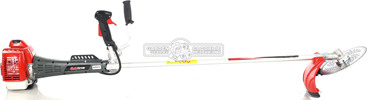 Бензокоса Evoline BCG 52 ES AV (PRC, 51,7 см3, 2 л.с., EasyStart, леска 2.5 мм + нож + пильный диск, ремень, 8,5 кг)