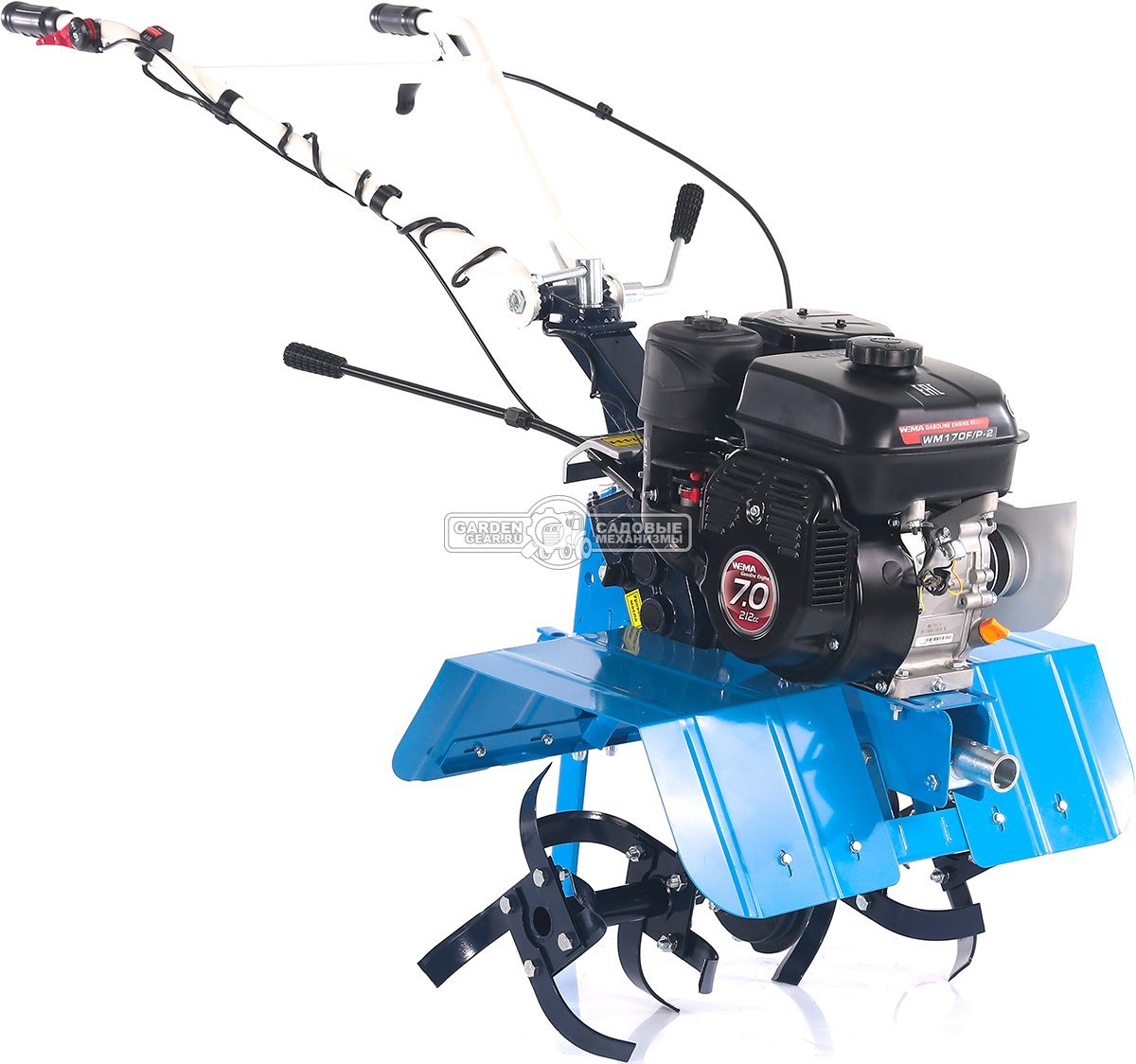 Мотоблок Нева МБ Энергия 3+1 (RUS, колеса 4,00х10, Weima WM 170 F/P, 212 см3, 60 см, 3 вперед/1 назад, шкив А, 62.5 кг)