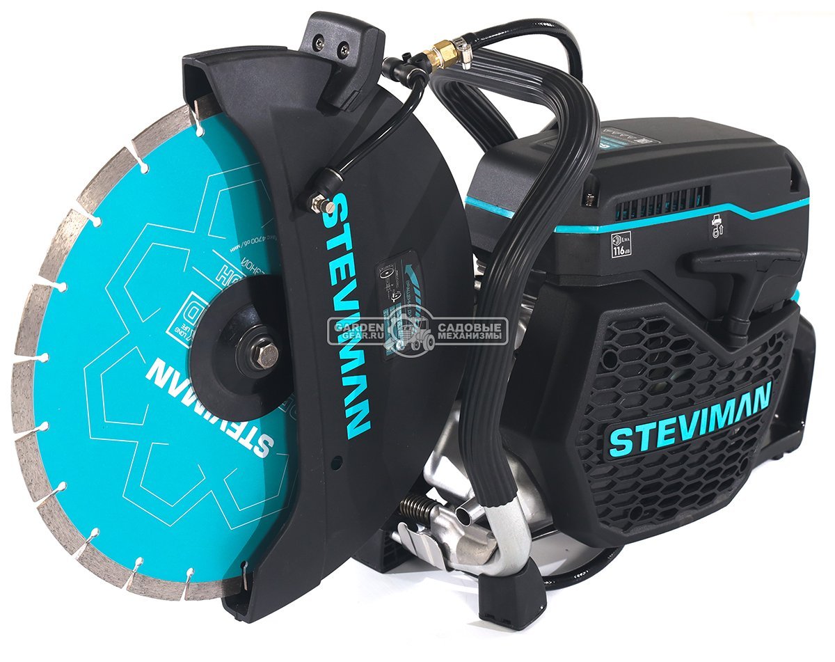 Бензорез Steviman GS730 14" (PRC, 76.2 см3, 5.0 л.с., диаметр круга 350 мм, 10 кг)