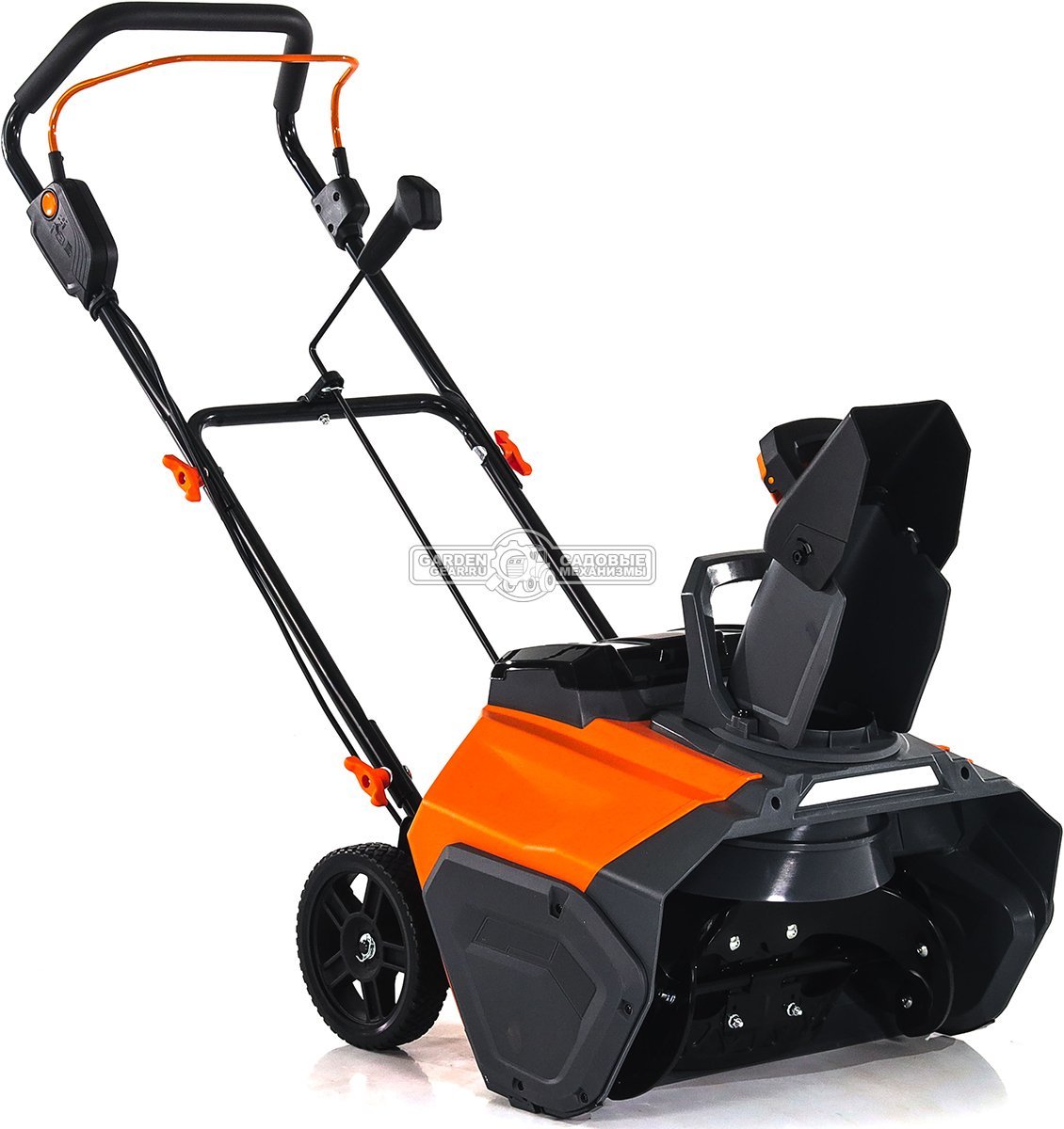 Снегоуборщик аккумуляторный Villartec WA4051 Set5 с АКБ 5 А/ч и ЗУ AM402 (PRC, BL 40В, ширина 51 см, фара, 2 порта для АКБ, 19 кг)