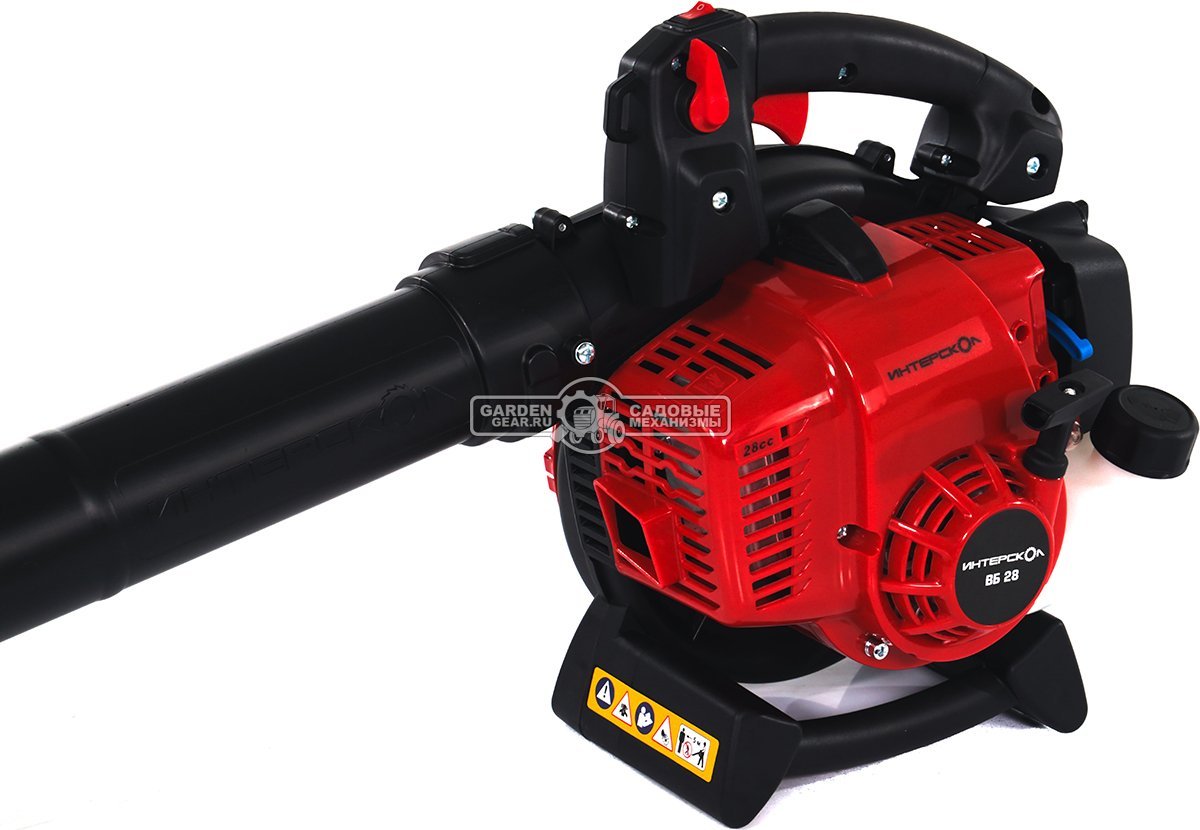 Воздуходувка бензиновая Интерскол ВБ 28 (PRC, 27.6 куб.см., 1.1 л.с., 752 м3/ч, 74 м/с, 4.5 кг)
