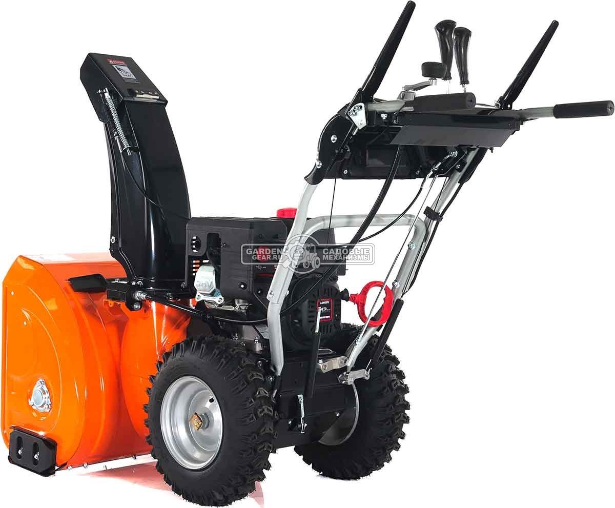 Снегоуборщик Villartec WB7066E MY2023 (PRC, 66 см, Loncin, 212 см3, эл/стартер 220В, фара, подогрев рукояток, скорости 6/2, 88 кг)