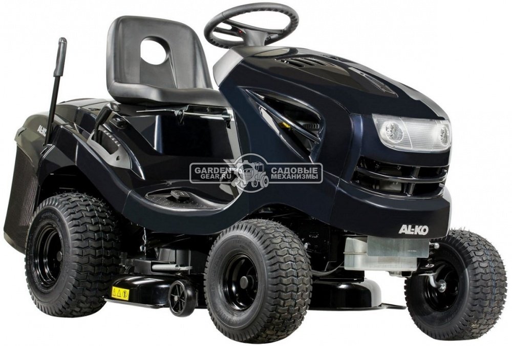 Садовый трактор Al-ko T 13-93.8 HD-A Black Edition (AUT, 93 см, Al-ko Pro, 352 см3, гидростатика, фара - опция, травосборник 220 л, 222 кг.)