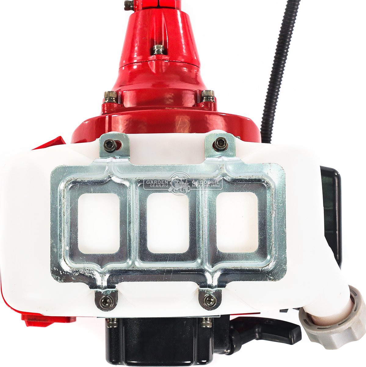 Бензокоса Интерскол КБ 44/52РВ Эксперт (RUS, 52 куб.см., 1.6 кВт/2.2 л.с., леска 2.4 мм + 40Т диск 255 мм, Т-рукоятка, 7.0 кг)