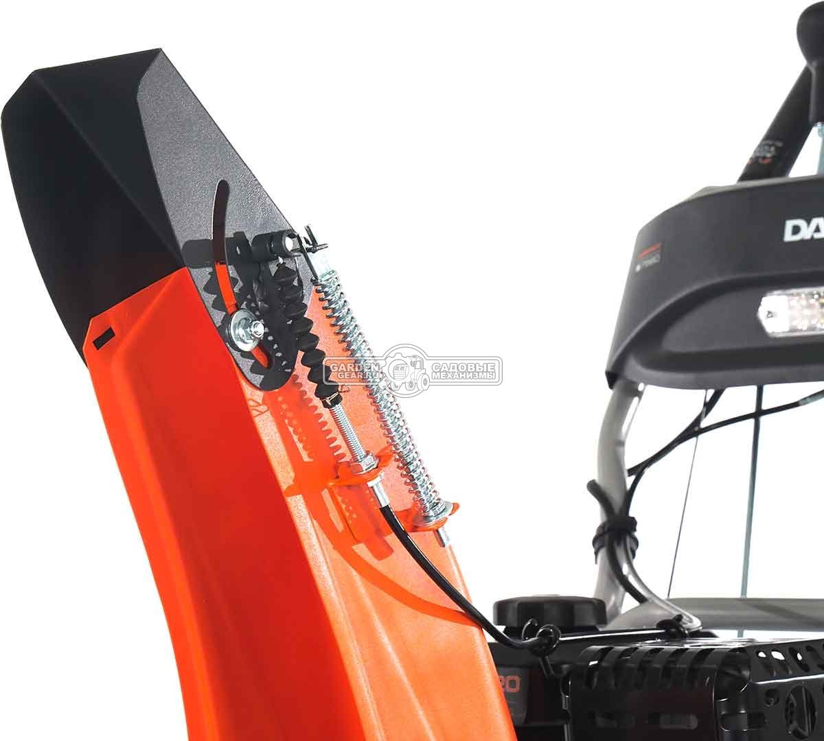Снегоуборщик Daewoo S 7560 гусеничный (PRC, 61 см., Daewoo, 220 см3, скорости 6/2, фара, 78 кг)