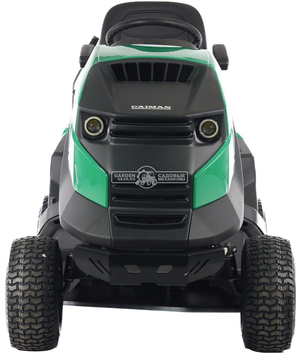 Садовый трактор Caiman Rapido Max Eco 2WD 97D2C2 (CZE, Caiman V-Twin, 708 куб.см., гидростатика, травосборник 300 л., 92 см., 237 кг.)