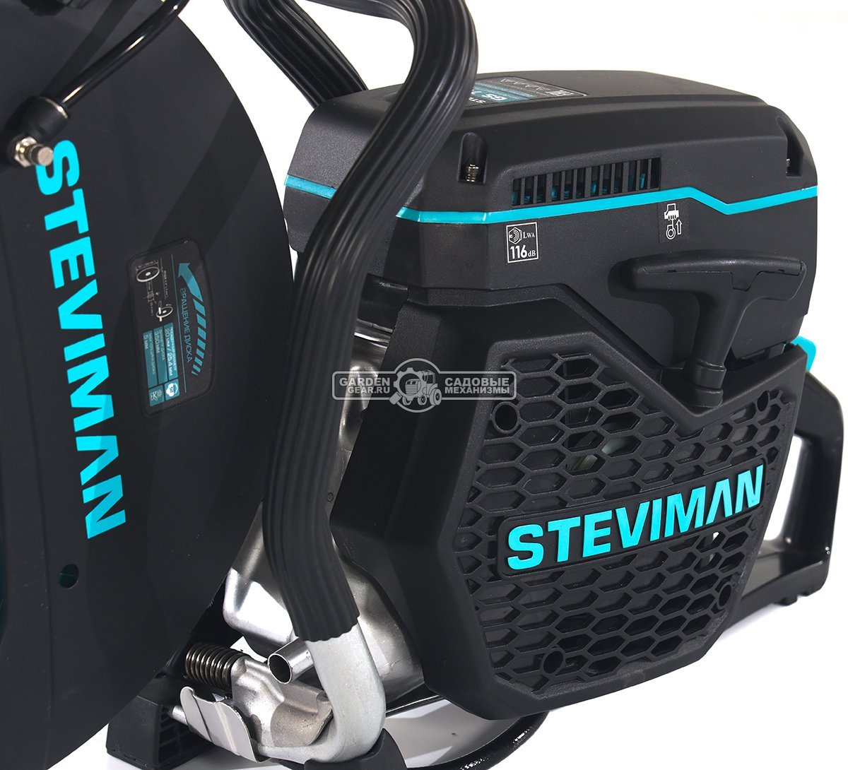 Бензорез Steviman GS730 14" (PRC, 76.2 см3, 5.0 л.с., диаметр круга 350 мм, 10 кг)