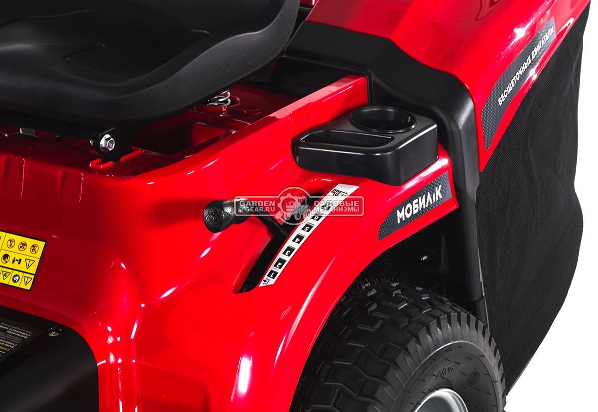 Садовый трактор Мобил К XPA88 аккумуляторный без АКБ (PRC, BL 60В, 88 см, 6 слотов для АКБ + встроенное ЗУ, LED-фара, травосб. 245 л, 155 кг)