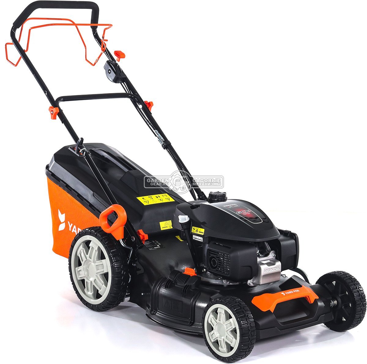Газонокосилка бензиновая Yard Fox 51SH V (PRC, 51 см, Honda GCV170, 166 см3, сталь, 3 в 1, 60 л, вариатор, 38 кг)