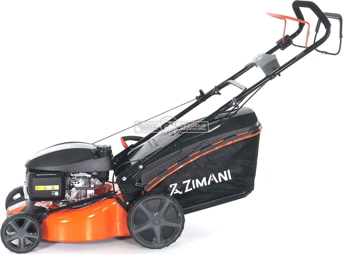 Газонокосилка бензиновая ZimAni LC247SH (PRC, 47 см, Honda GCVx145, 145 см3, сталь, 60 л, 3 в 1, Quattro Blade, 29 кг)