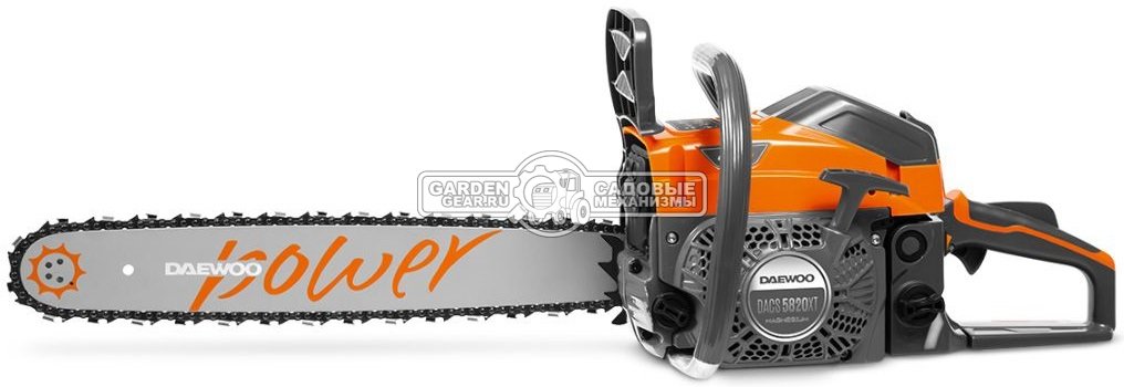 Бензопила Daewoo DACS 5820XT 20" (PRC, 58 куб.см., 3.6 кВт/4.5 л.с., 0.325"-1.5-76E, 6.8 кг)