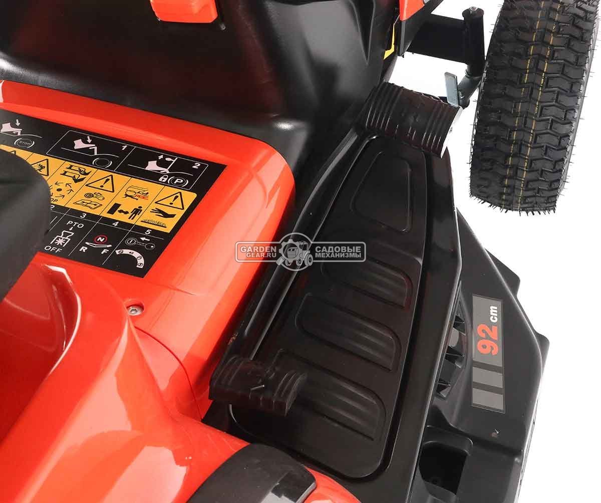 Садовый трактор Yard Fox T 92RBH (PRC, Loncin LC1P90F-1, 452 куб.см., гидростатика, травосборник 245 л, ширина кошения 92 см, 198 кг)