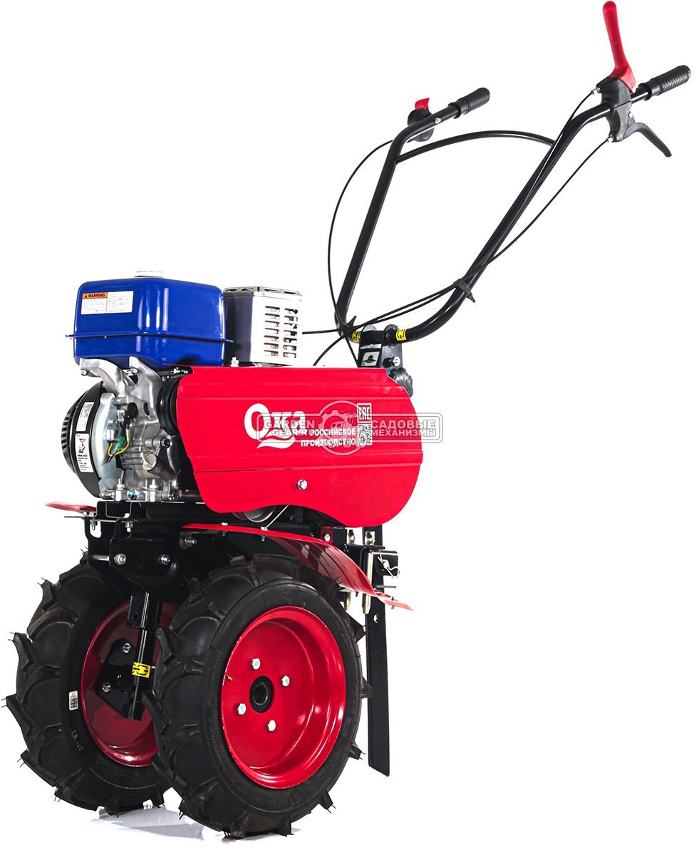 Мотоблок Ока МБ-1Д2М12 Yamaha MX200 6.5 (RUS, колеса 4.00х10, 196 куб.см., 70 см, 2 вперед/2 назад, шкив, 94 кг)