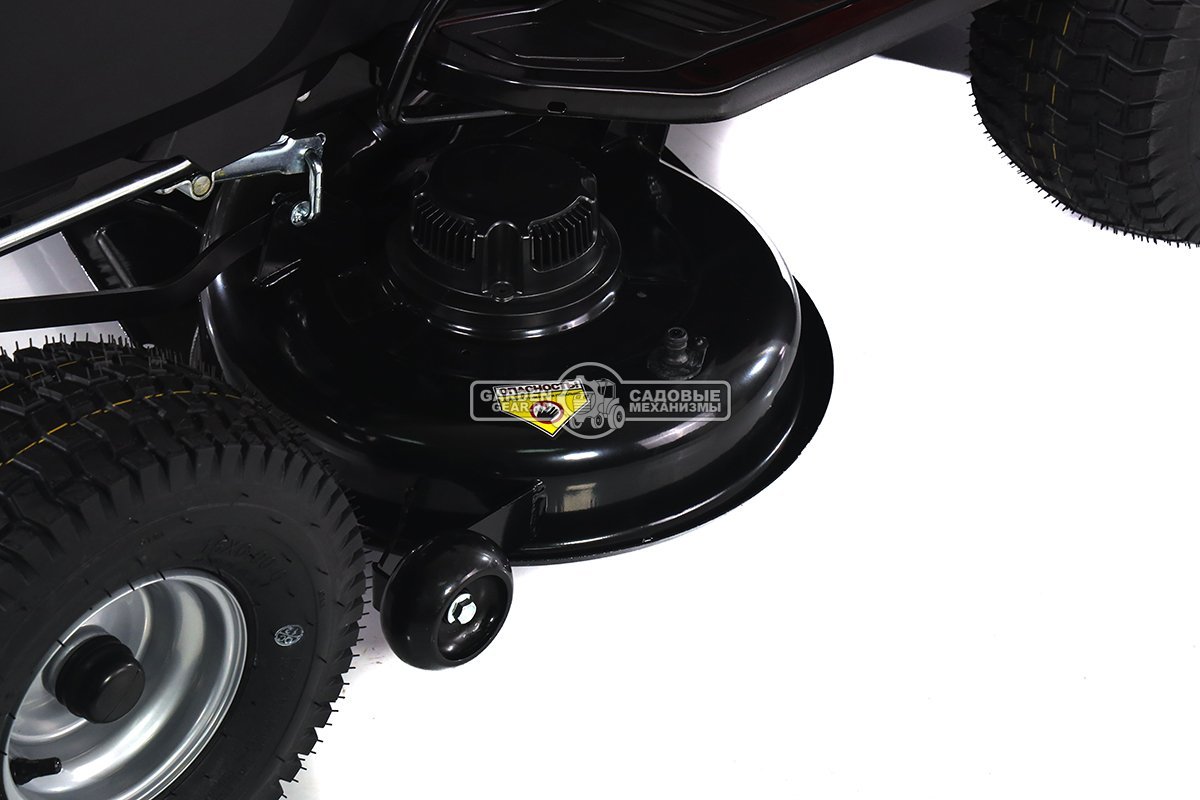 Садовый трактор Мобил К XPA88 аккумуляторный без АКБ (PRC, BL 60В, 88 см, 6 слотов для АКБ + встроенное ЗУ, LED-фара, травосб. 245 л, 155 кг)