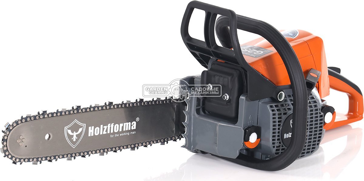 Бензопила Holzfforma G255 16&quot; (PRC, 45,4 куб.см., 2,2 кВт/3,0 л.с., 0,325&quot;, 1,6 мм., 62E, 4,6 кг.)