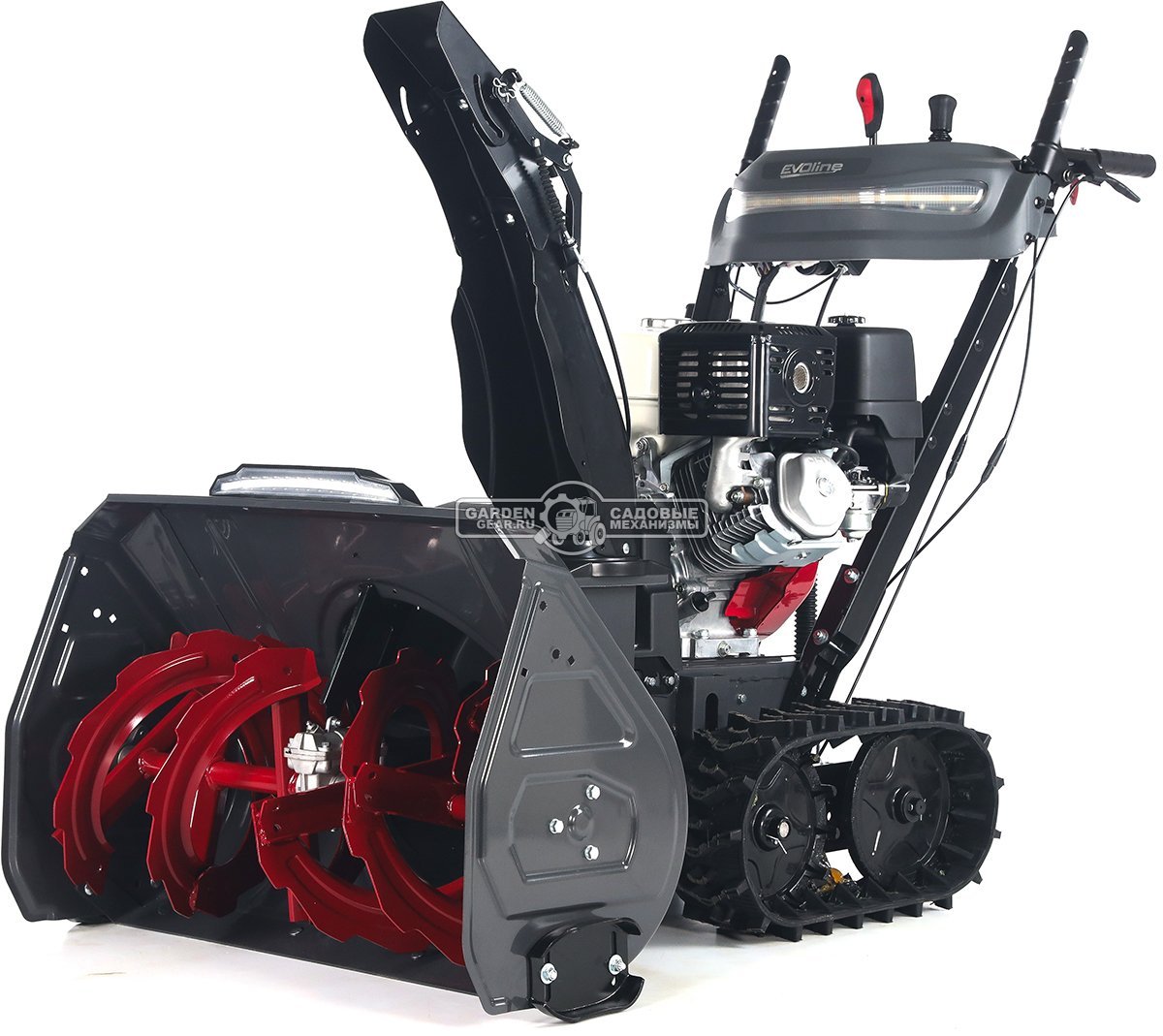 Снегоуборщик Evoline SBG 810 THE Hydro (PRC, 81 см, Honda GX390, 390 см3, эл/стартер от АКБ 12В, дифференциал, фара, 120 кг)