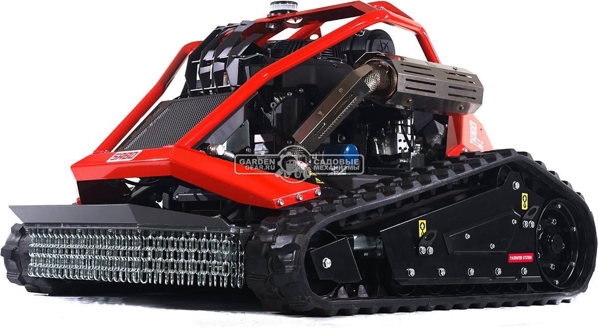 Робот газонокосилка для кошения склонов SABO THUNDER 85 C с дистанционным управлением (GER, 85 см., Honda iGXV 700 EFI, 699 куб.см., 580 кг.)