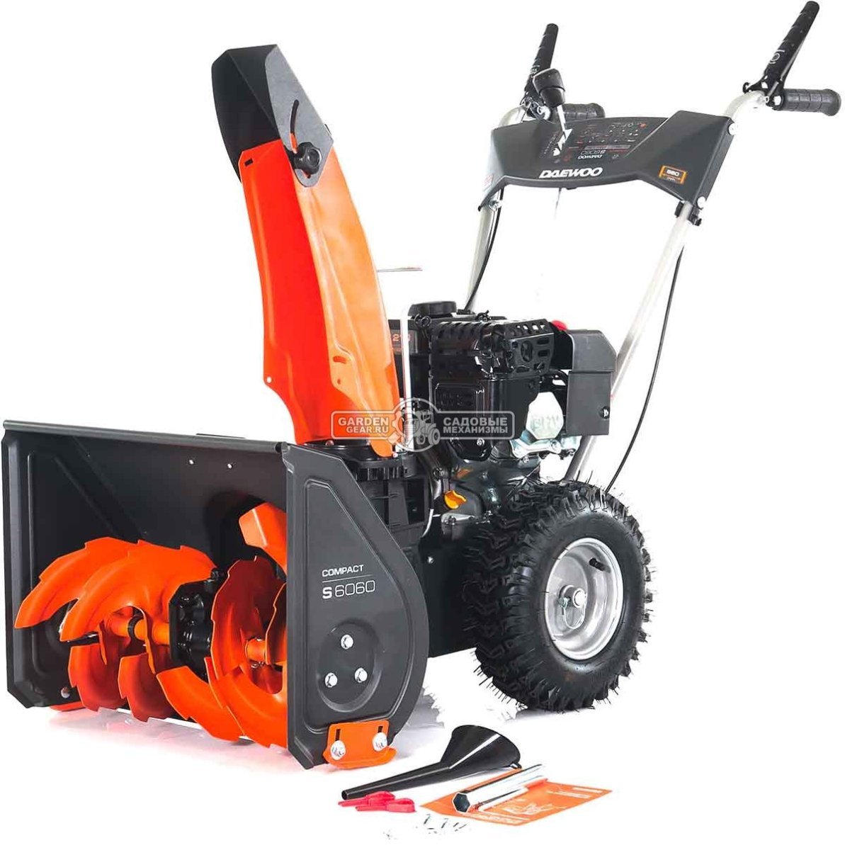 Снегоуборщик Daewoo S 6060 (PRC, 56 см., Daewoo, 210 см3, скорости 4/1, 54 кг.)