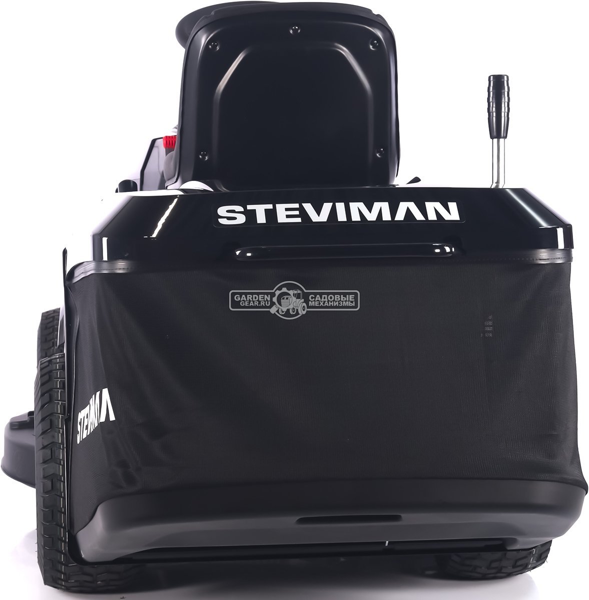 Садовый трактор Steviman TH-339 (PRC, Loncin 586 куб.см., гидростатика, ширина кошения 98 см, травосборник 250 л, 198 кг)