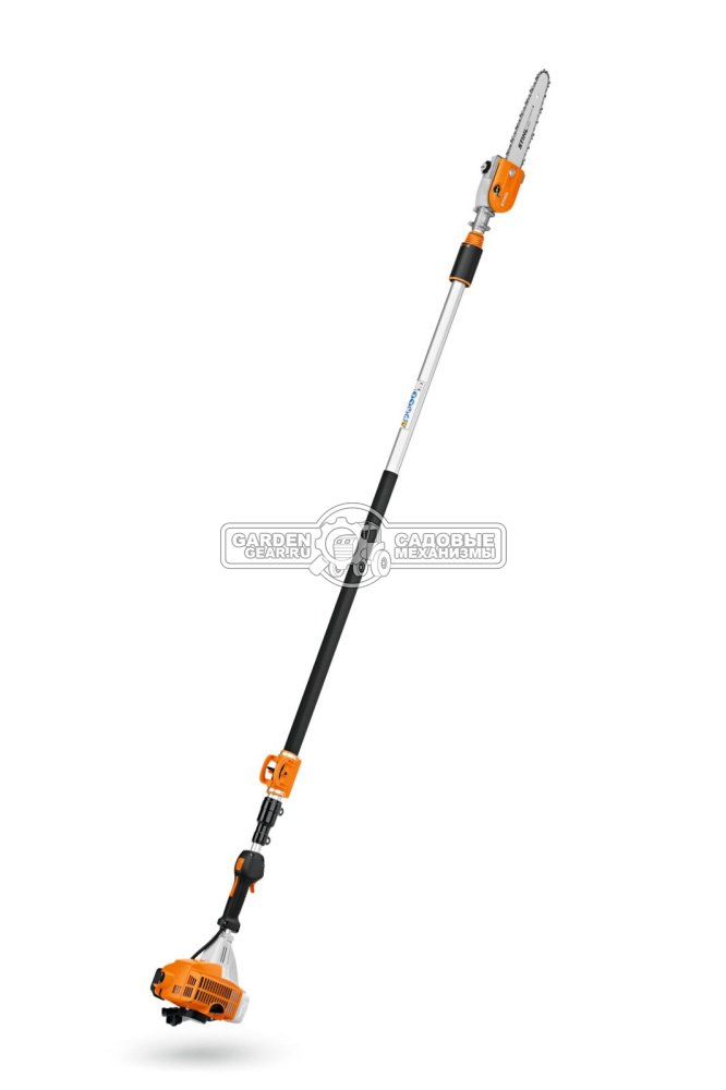 Высоторез бензиновый Stihl HT 75 12&quot; телескопический (USA, 25.4 куб.см., 0.95 кВт/1.3 л.с., 4-Mix, 3/8&quot;,1.1 мм, 45E, длина 270-390 см, 7.4 кг.)