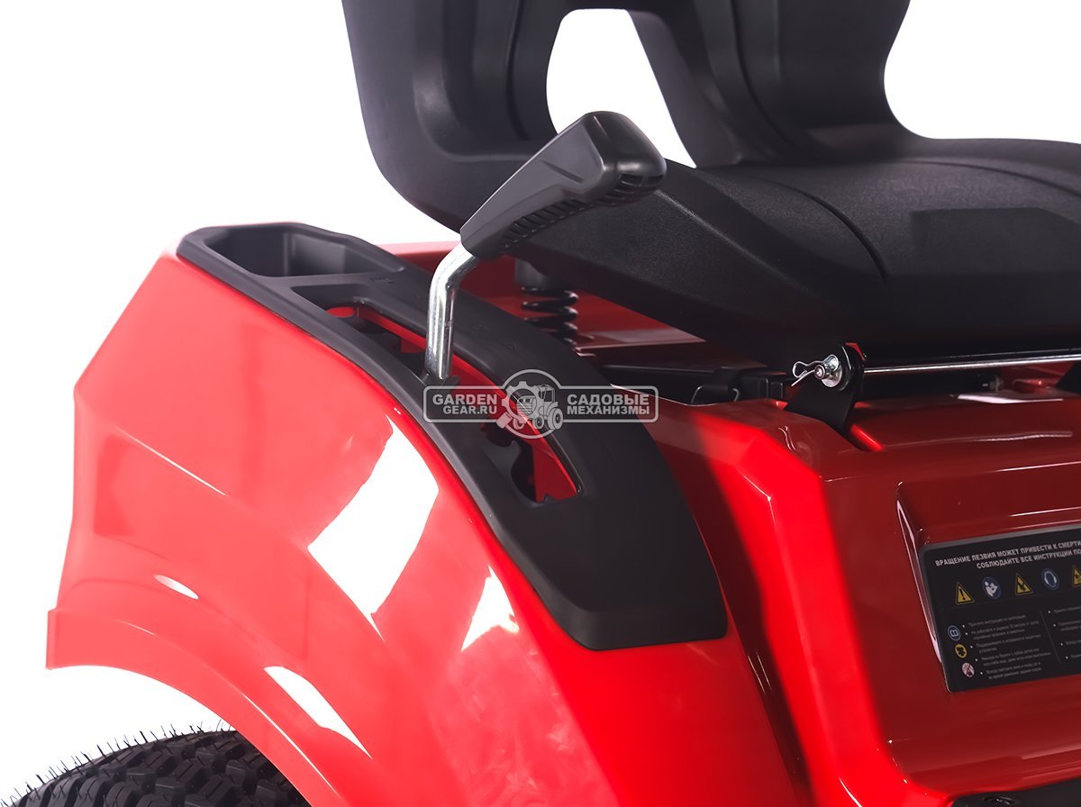 Садовый трактор Evoline TRG 98 H (PRC, Loncin 452 куб.см., гидростатика, ширина кошения 96 см, боковой выброс, 182 кг)