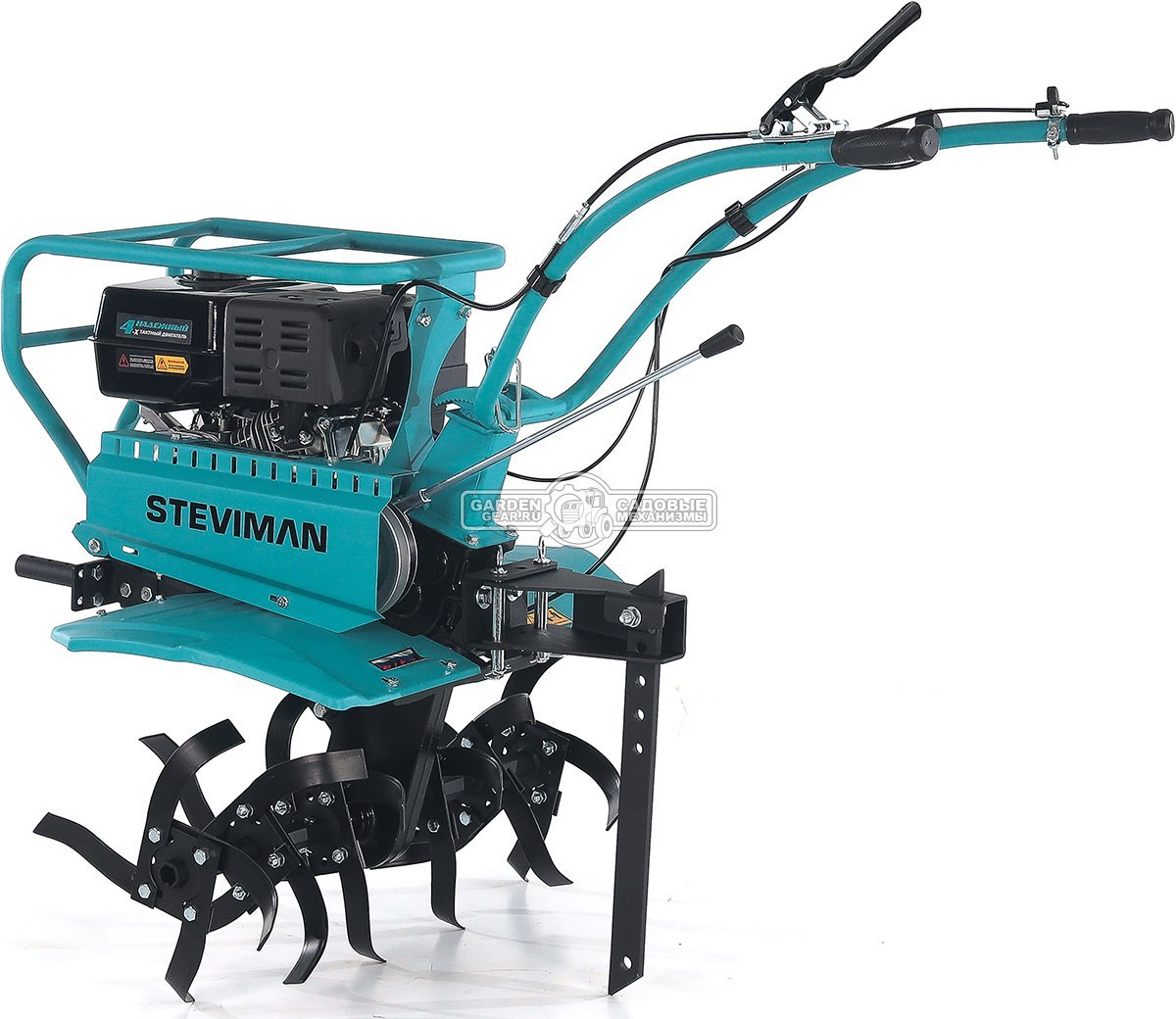 Мотоблок Steviman MT-310 на колесах 19-7*8 Extreme (RUS, EST 212 см3, 90 см, 4 вперед/2 назад, шкив, 90 кг)