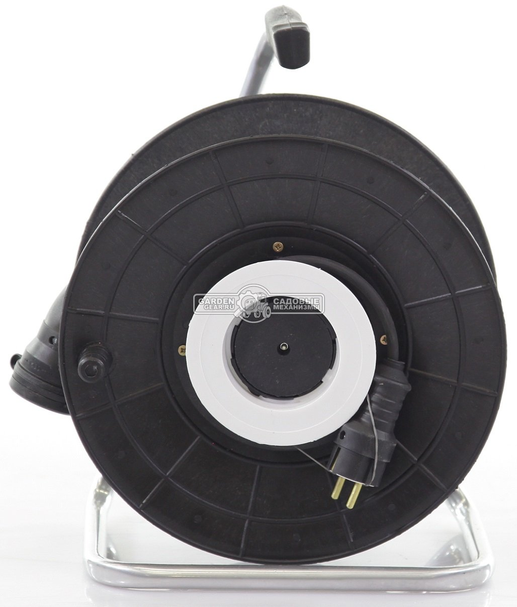 Удлинитель на катушке РВМ Электромаркет 50 м., УХ-02-6-у морозоустойчивый (КГ, 3.5 кВт, 3x1.5)