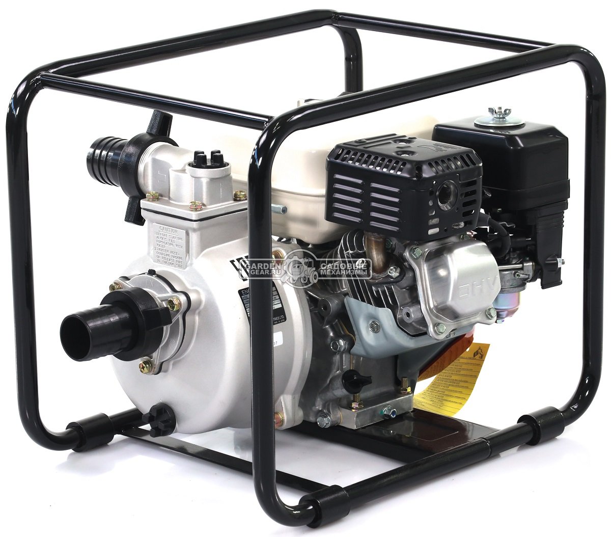 Мотопомпа бензиновая Daishin SST-50HX для грязной воды до 15 мм (JPN, Honda GX160, 163 куб.см., 700 л/мин, 2&quot;, 23 м, 24 кг)