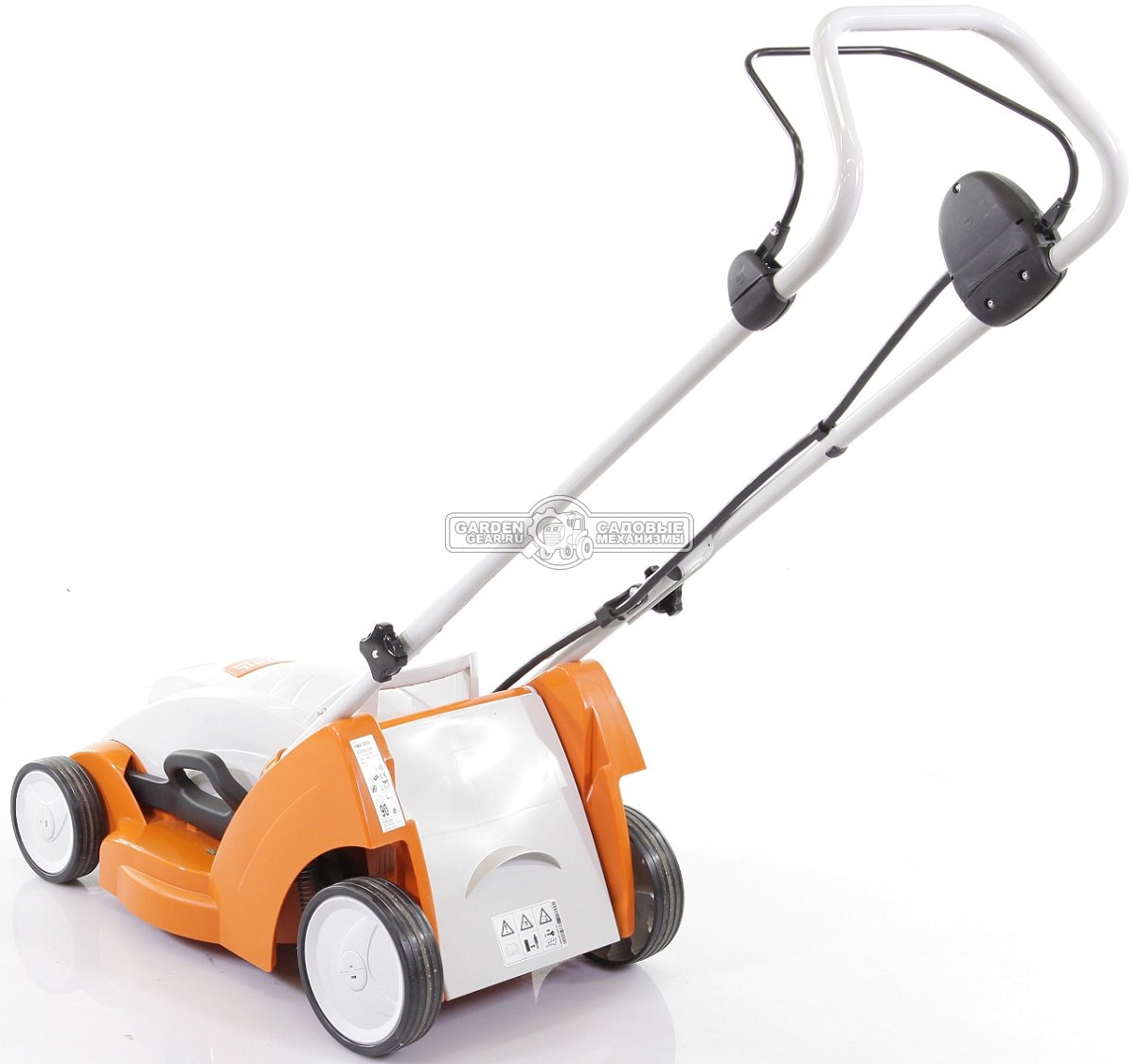 Газонокосилка аккумуляторная Stihl RMA 339.0 без АКБ и ЗУ (AUT, Compact 36В, 37 см., несамоходная, травосборник 40 л., пластик, 14 кг.)