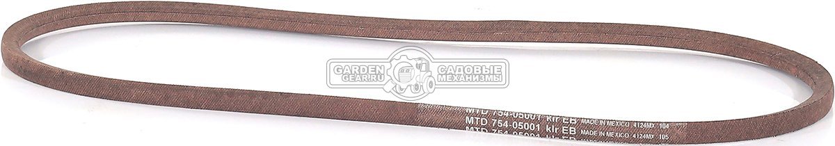 Ремень MTD для минирайдеров LR1 NR76 / LR2 NR76 / 60 RDE / 60 RDHE / 60 SDE / 76 RDE / 76 SDE привода деки 24" / 30" / 60,9 см. / 76 см.