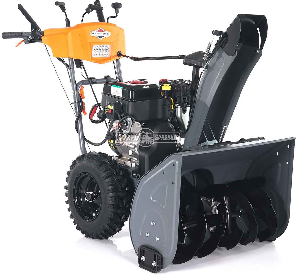 Снегоуборщик Villartec WB1070E (PRC, 70 см, B&S 306 см3, эл/стартер 220В, фара, подогрев рукояток, разблокировка колес, скорости 6/2, 109 кг)