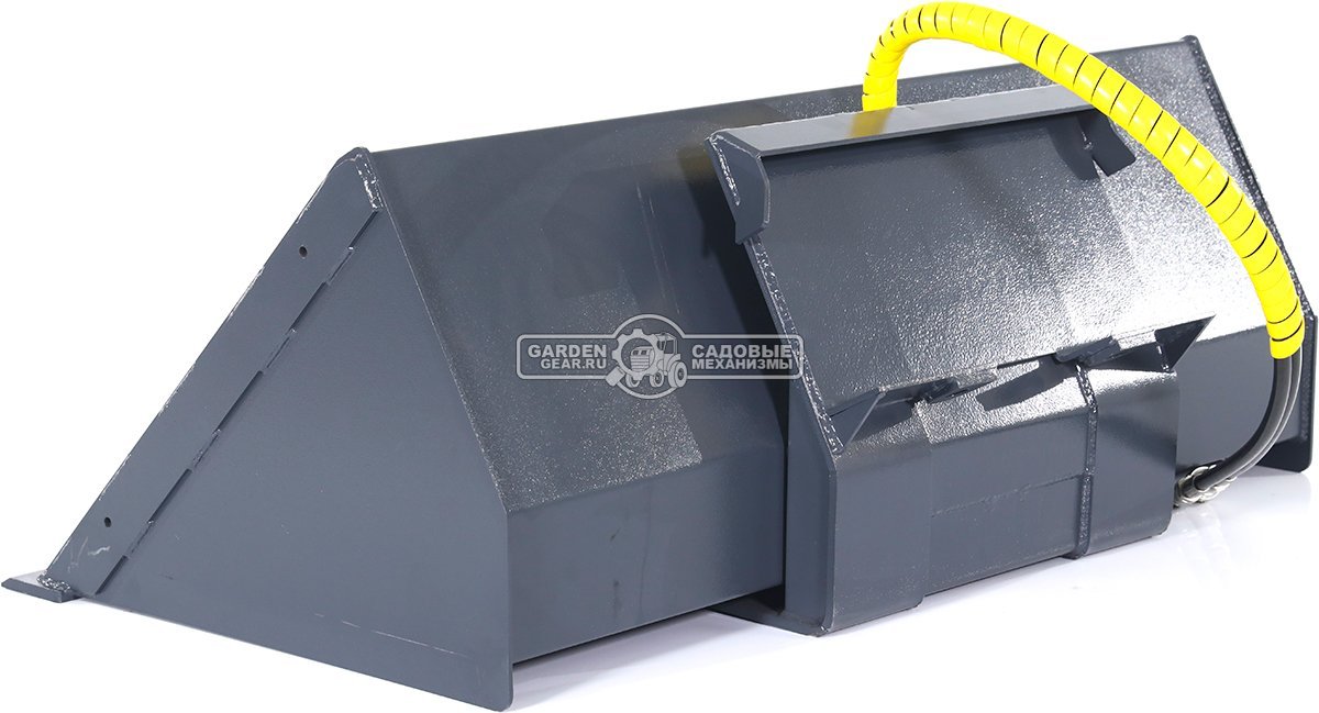 Ковш с саморазгрузкой Baumech 110 см., объём 130 л., с разделительной перегородкой, 80,5 кг.