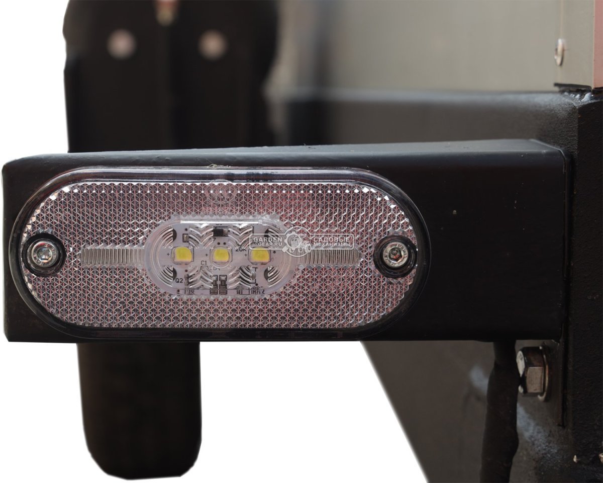 Прицеп с опускающейся платформой на пневмоподвеске Baltic Mechanic Polygon-City PC 750 для перевозки мини-спецтехники, пневмолифт, крышка, 3500x1500