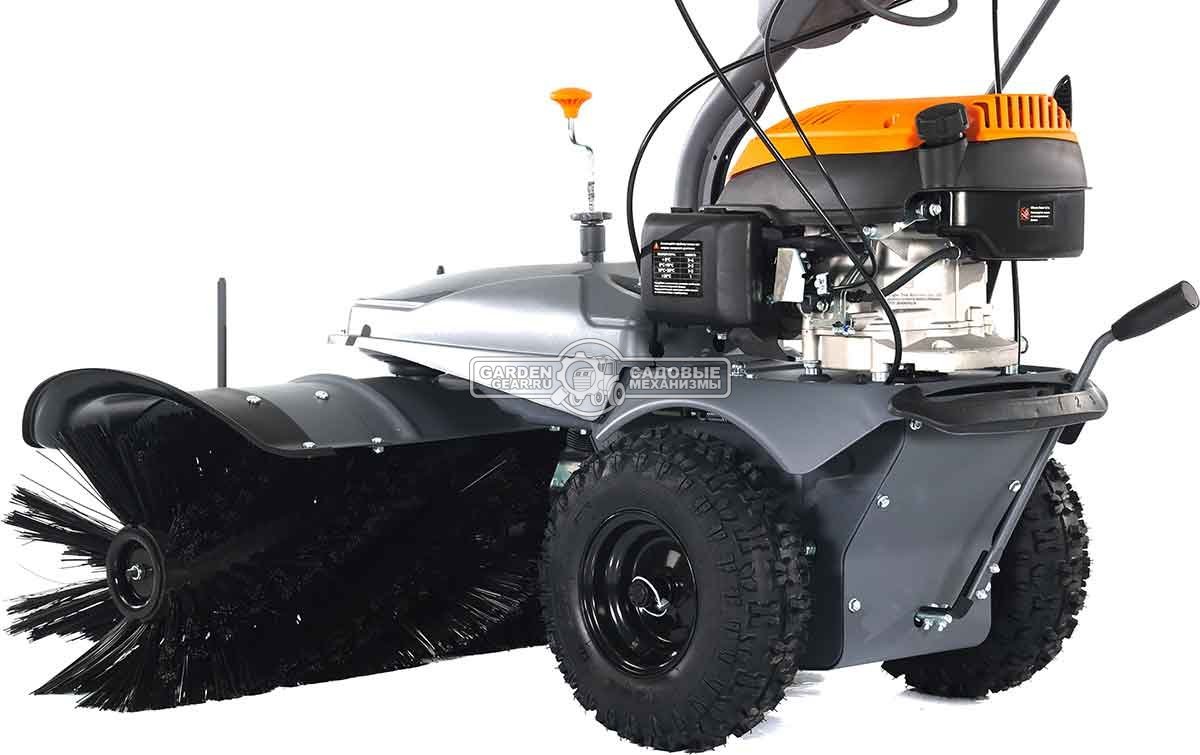 Подметальная машина Villartec S50100 (PRC, Zongshen, 173 см3, ширина 100 см., диаметр 35 см., 3 вперед / 1 назад, 79 кг)