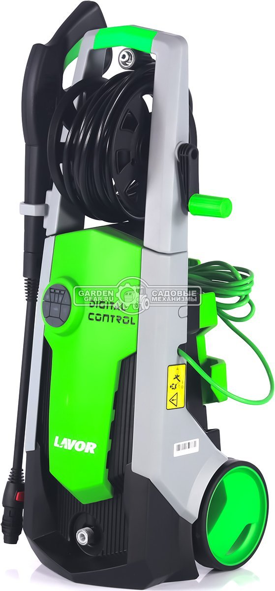 Мойка высокого давления Lavor Predator 180 Digit (PRC, 2500 Вт, 180 бар, 510 л/час, электронная панель управления, барабан + шланг 8 м, 15.8 кг)
