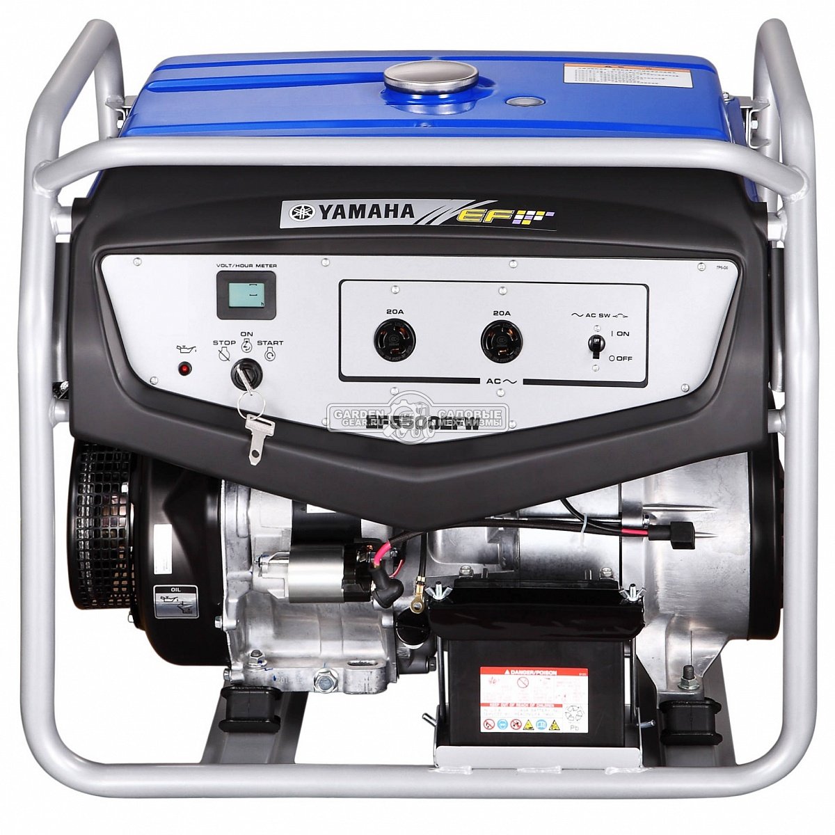 Бензиновый генератор Yamaha EF 5500 EFW (PRC, Yamaha, 358 см3, 3.8/4.6 кВт, эл/стартер, 28 л, 90 кг)