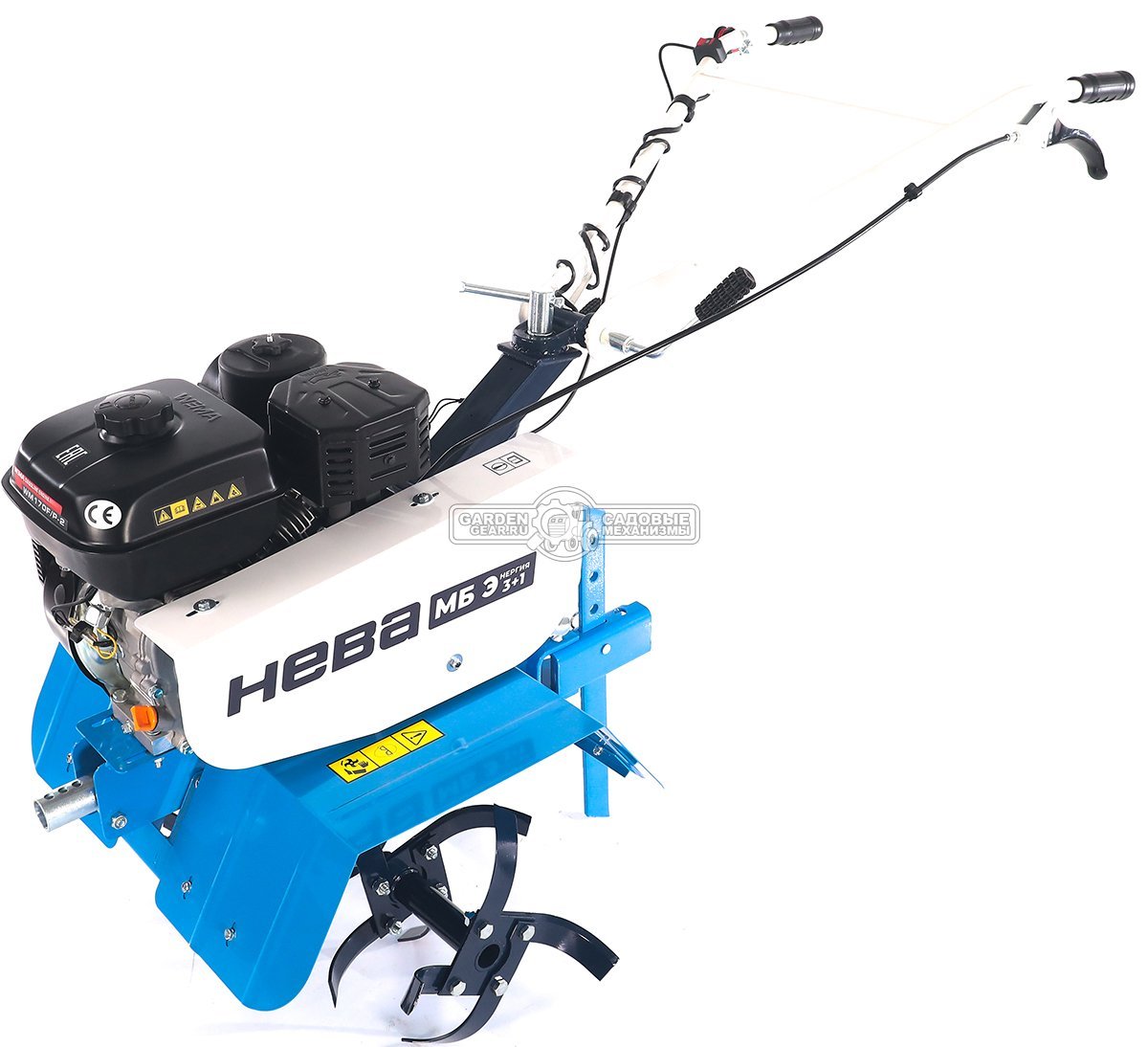 Мотоблок Нева МБ Энергия 3+1 (RUS, колеса 4,00х10, Weima WM 170 F/P, 212 см3, 60 см, 3 вперед/1 назад, шкив А, 62.5 кг)