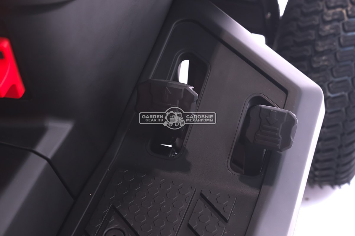 Садовый трактор Evoline TRG 98 CH (PRC, Loncin 452 куб.см., гидростатика, ширина кошения 96 см, травосборник 245 л, 200 кг.)