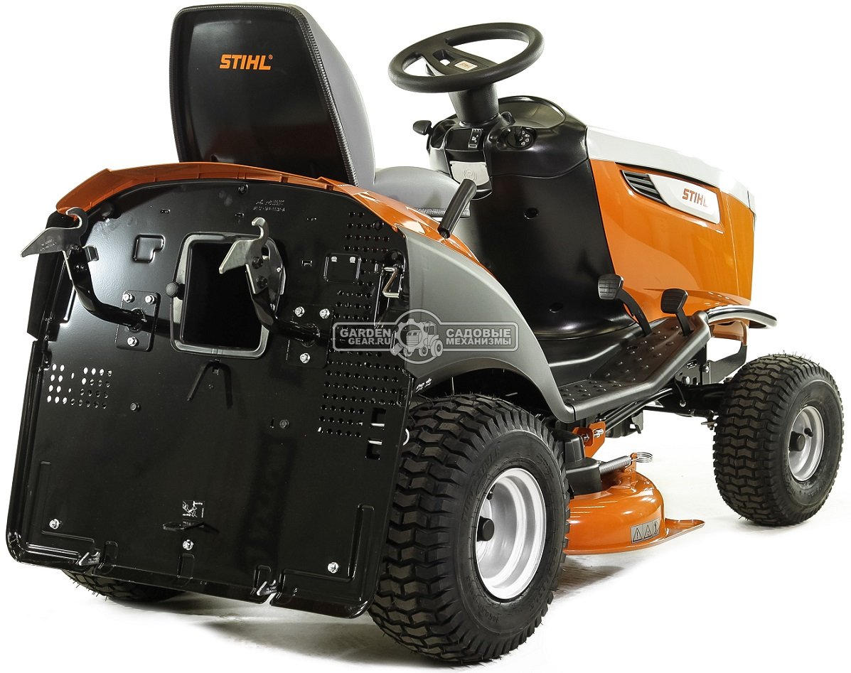 Садовый трактор Stihl RT 5097.0 C (AUT, B&S Intek 4155, 500 куб.см., гидростатика, травосборник 250 л., ширина кошения 95 см., 231 кг.)