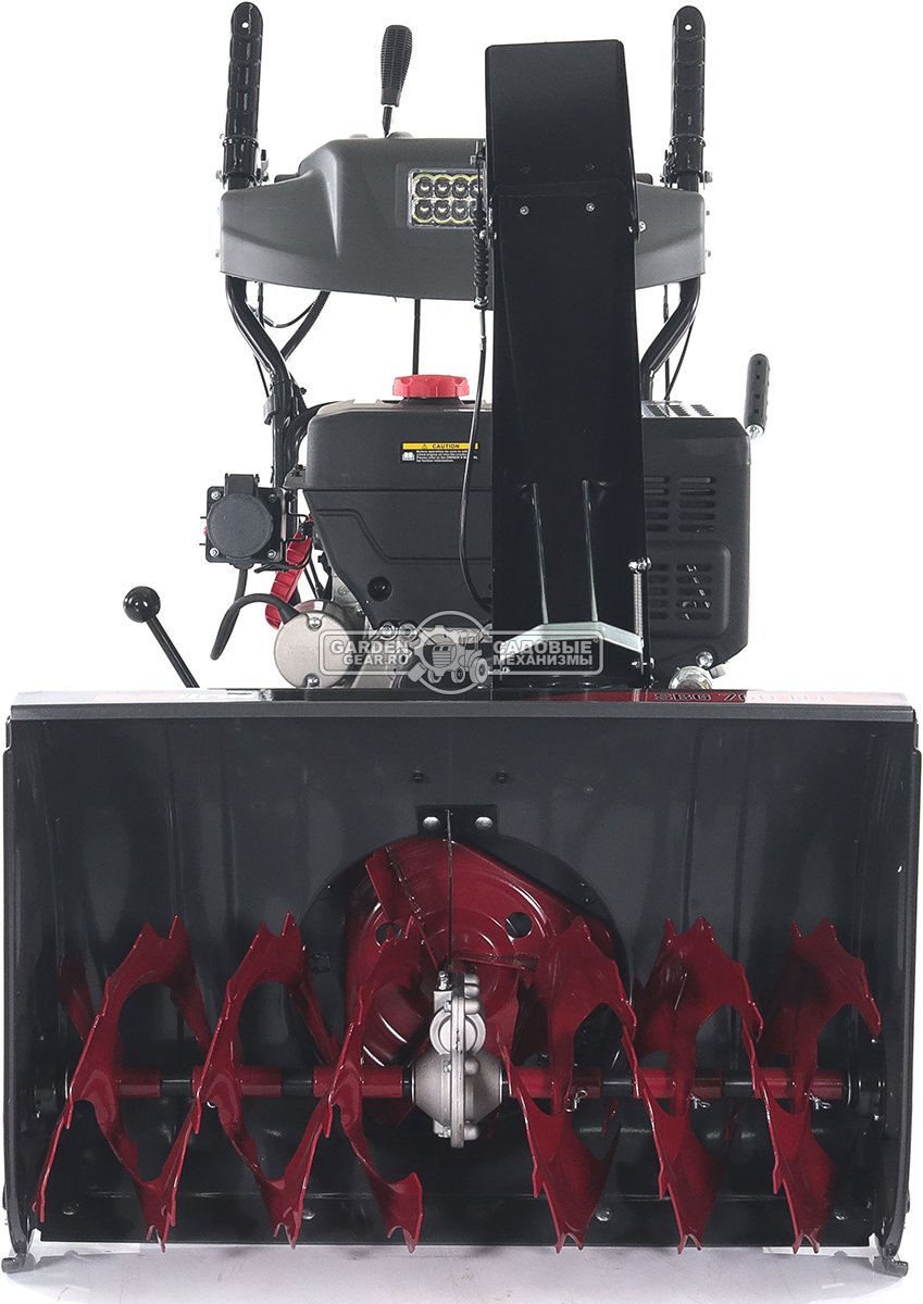 Снегоуборщик Evoline SBG 760 TLE гусеничный (PRC, 76 см, Loncin, 420 см3, эл/стартер 220В, фара, разблокировка гусениц, подогрев рукояток, 130 кг)