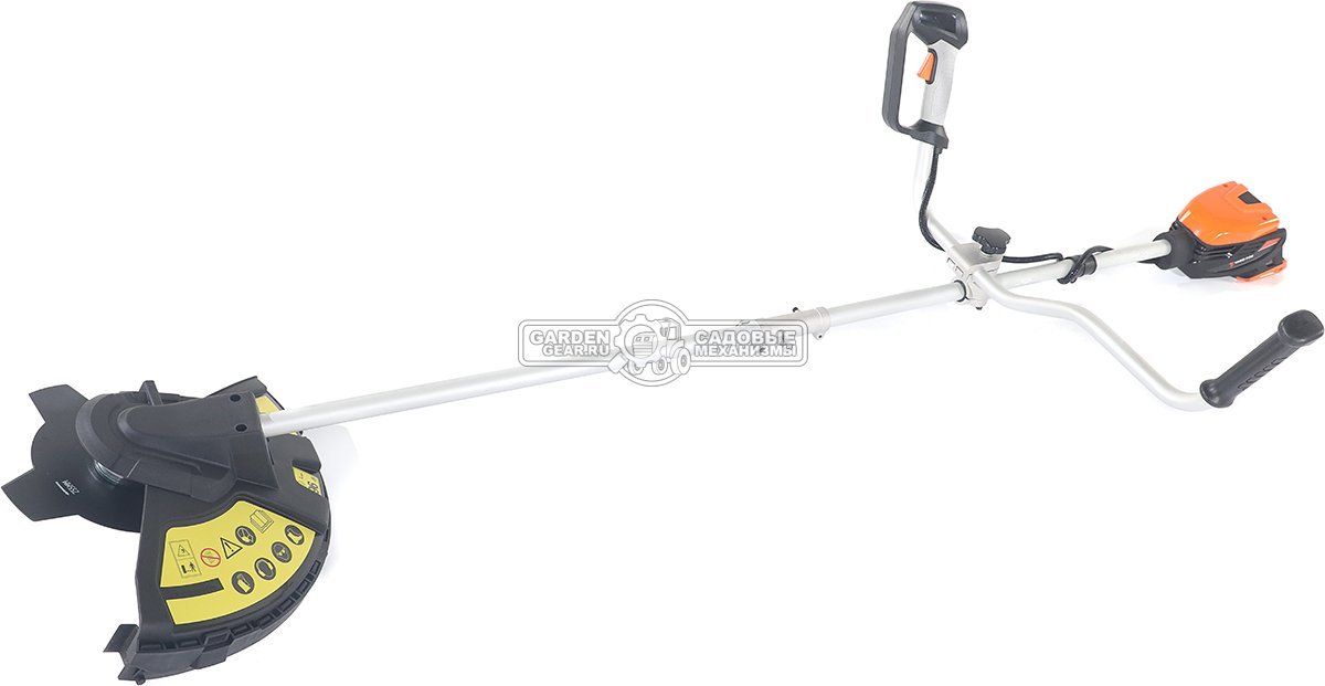 Мотокоса аккумуляторная Yard Fox BC4025B SET с АКБ 4.0 А/ч и ЗУ (PRC, 40В, BL, нож 3T + леска 2.0 мм, разъем, Т-ручка, 6.0 кг)